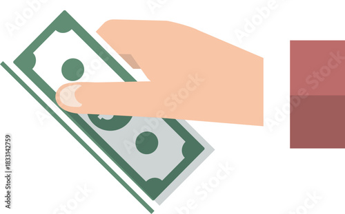 hand holding a house