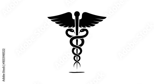Caduceus Symbol A Timeless Emblem of Medicine and Healing.