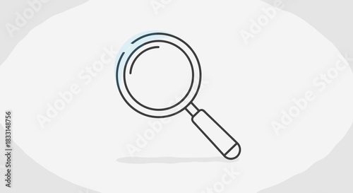 Magnifying Glass Icon for Search and Exploration 8.