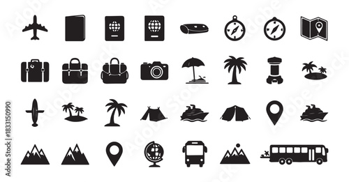 Streamline your business with these essential icons for planning, strategy, and success, perfect for presentations, websites, and marketing materials now