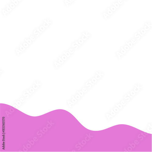 Abstract separator or header. Modern divider shape for website.