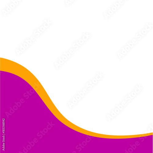 Abstract divider shape. Business Separator Footer Illustration.