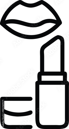 A close up studio shot of a single ripe red strawberry with green leaves and stem isolated on white background.