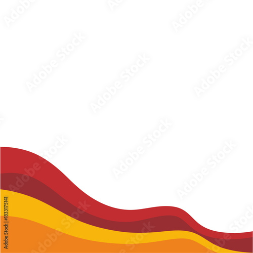 Abstract Template Dividers Shapes.  Abstract Design Elements for Bottom on Website, App, Banners or Posters. Vetor illustration.