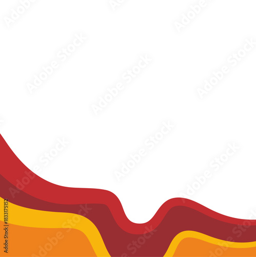 Abstract Template Dividers Shapes.  Abstract Design Elements for Bottom on Website, App, Banners or Posters. Vetor illustration.