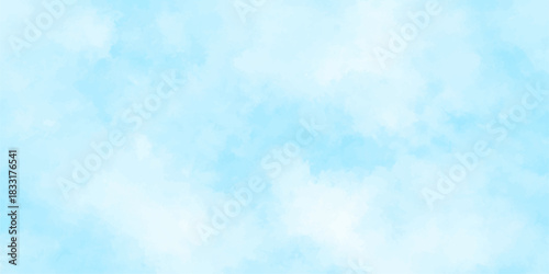 Beautiful blue sky and white clouds background for summer weather