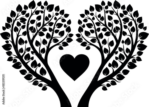 Abstract geometric composition with bold colors and text elements