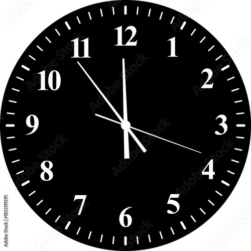 Vintage and modern clock faces with Roman numerals retro hands, modern. Mechanical clock faces, arabic numerals, bezel. Timer, stopwatch. Analog Face Blank clock dial with hours, minutes, and seconds 