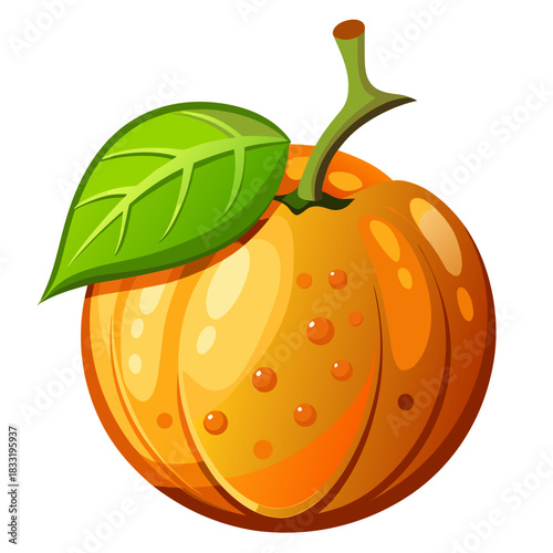 jocote  on white background