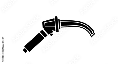 Laryngoscope Blade Illustration Medical Instrument for Intubation.