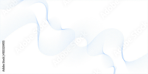 Abstract wave blend lines on transparent background. Design for banner, wallpaper, background and many more. Undulate Grey Wave Swirl, frequency sound wave, twisted curve lines with blend effect.