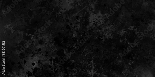 Abstract grunge background design with textured black stone concrete wall. abstract dark black background backdrop studio, cement concrete wall texture. marble texture background concrete.