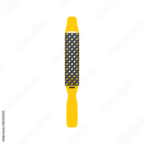 surform flat design vector illustration isolated on white background. Woodworking Tool Surform Plane Vector Illustration. can use for carpentery, industrial, tools, utensile, masonry, workshop