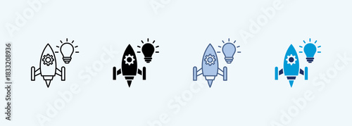 Start Up Multiple Style Icon