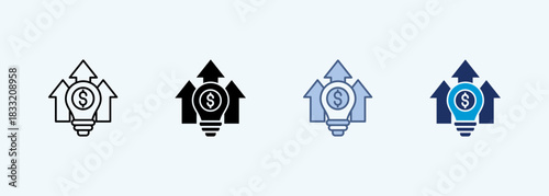 Value Creation Multiple Style Icon