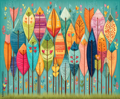 Arrows background design