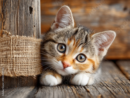 Cat bandage on paw