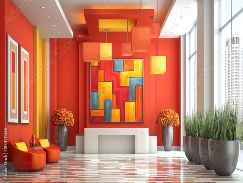 Commercial office interior