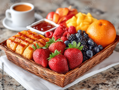 Farm fresh fruit basket