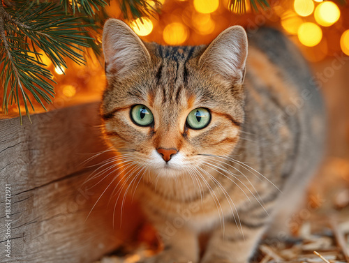 Feral cat in wild