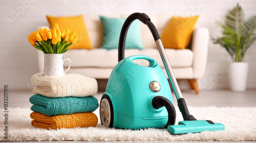 Vacuum cleaner a modern can...