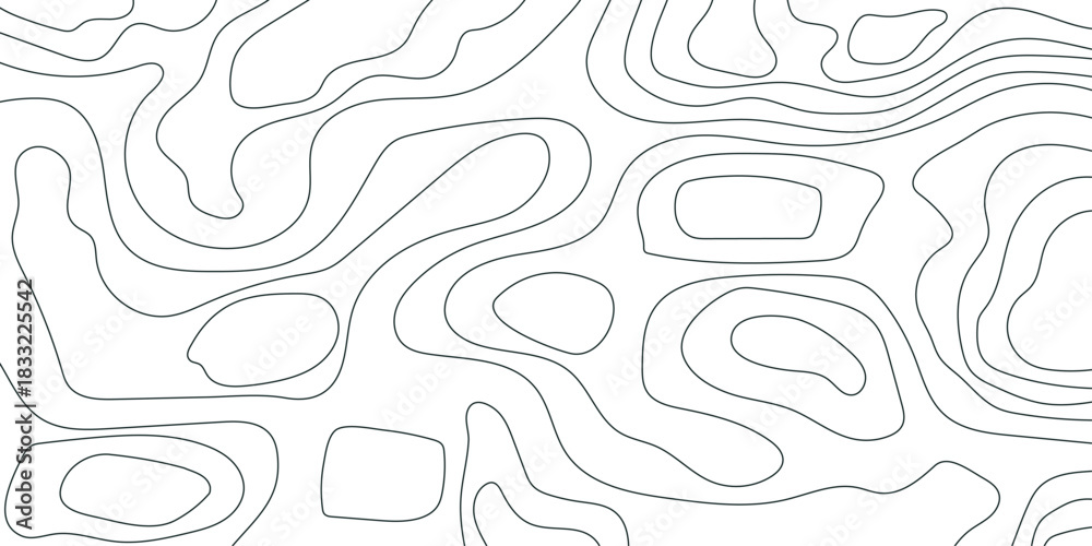 Obraz premium Topographic map background geographic line map with elevation assignments. geographic contour map paper texture. terrain path isolated on a white background retro topographic map. 