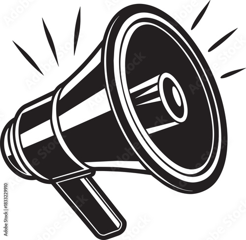 megaphone icon vector
