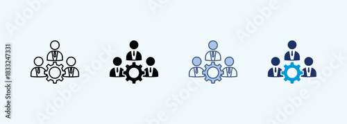 management multiple style icon