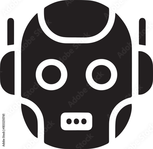 Robot head icon