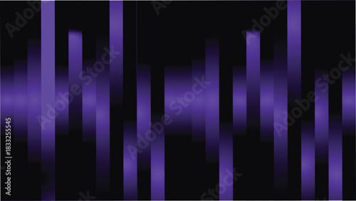 Abstract purple sound wave visualization on dark background