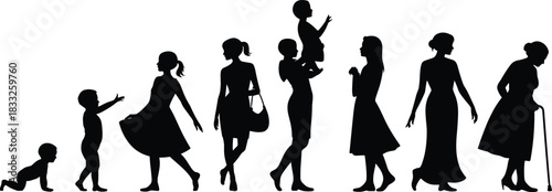 PrintBlack Silhouettes of Romantic Couples on a Date, Conversing, Hugging, Toasting, and Walking Together, Representing Love and Socializing.