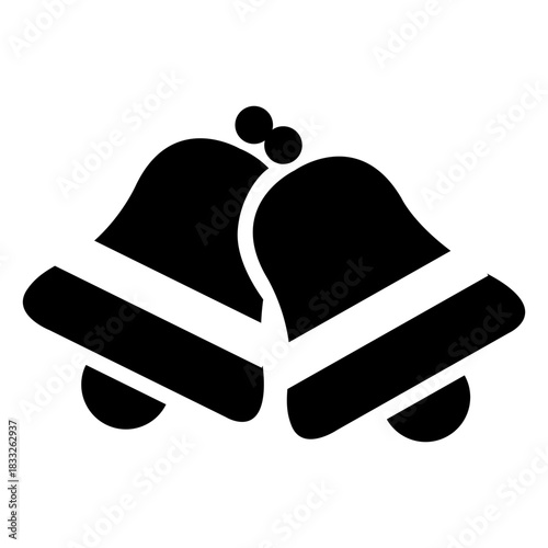 Christmas bells icon