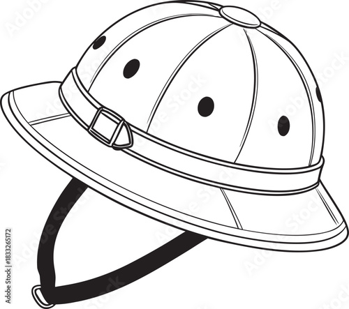 black and white helmet