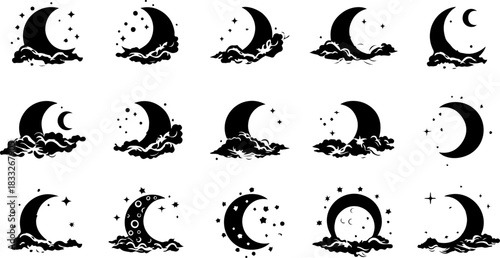 Mystic Moon Crystal Sacred Symbols Mega Bundle