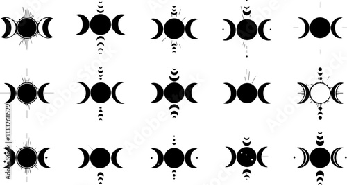 Mystic Moon Crystal Sacred Symbols Mega Bundle