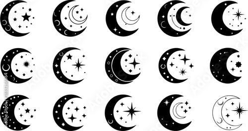 Mystic Moon Crystal Sacred Symbols Mega Bundle