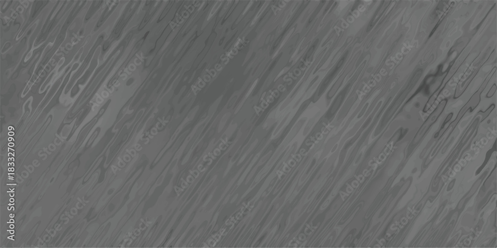 Naklejka premium Textured abstract background with a pattern of diagonal, wavy lines in shades of gray, evoking a sense of water ripples or wood grain for organic and artistic applications