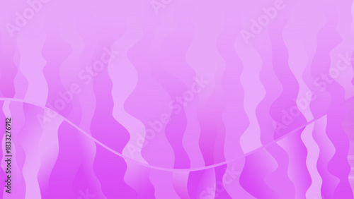 Abstract pink waves. Vector background.