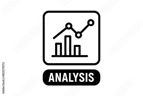 Minimalist business data analysis and financial growth tracking dashboard interface