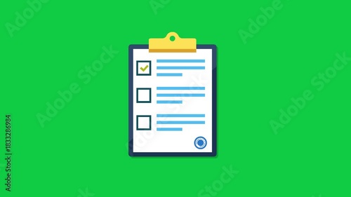 Document checklist form