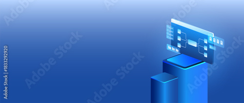 AI workflow automation artificial intelligence. ai agent automation dashboard with data processing.