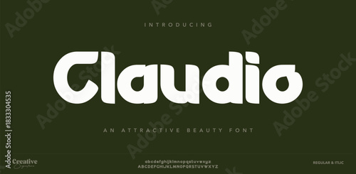 Minimal modern logo alphabet fonts. Typography minimalist urban sana serif digital fashion future creative logos fonts. vector illustration