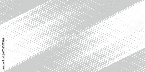 Dot white gray wave light technology texture background. Abstract big data digital concept.
