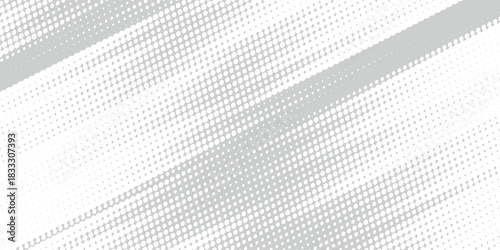 Dot white gray wave light technology texture background. Abstract big data digital concept.