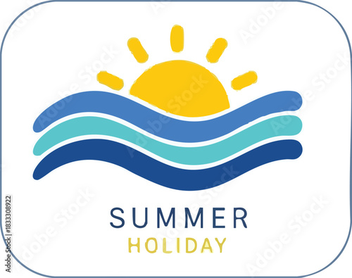 Summer Holiday Fun Sun, Sea, and Waves Await