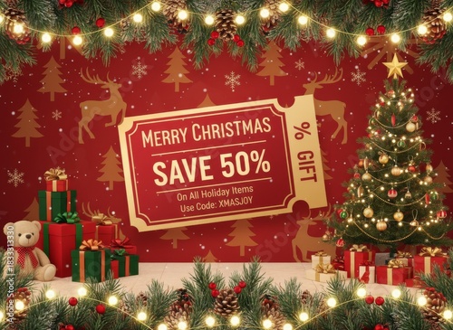 Festive Holiday Sale: Merry Christmas, Save % on All Items with Code XMASJOY - Adorned with Decorations and Cheer!