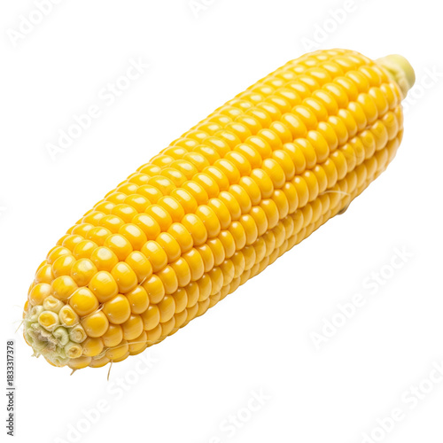 Corn isolated on transparent background.