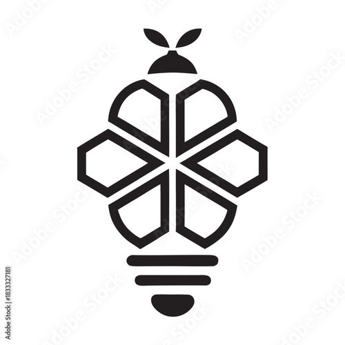 Idea Hive Bulb Creative Concept Design
