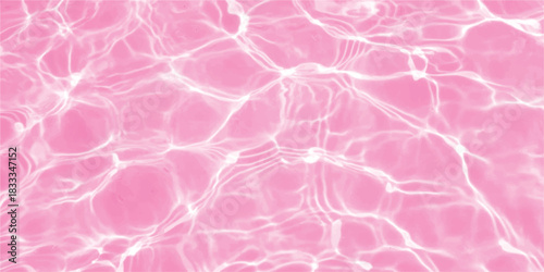 Pink water ripple light reflections texture, abstract background pattern