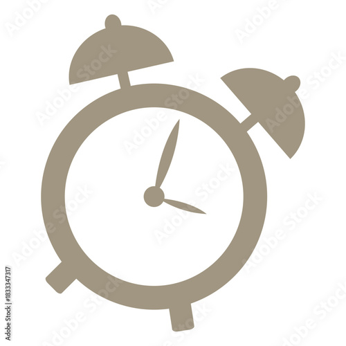Alarm clock flat icon 3